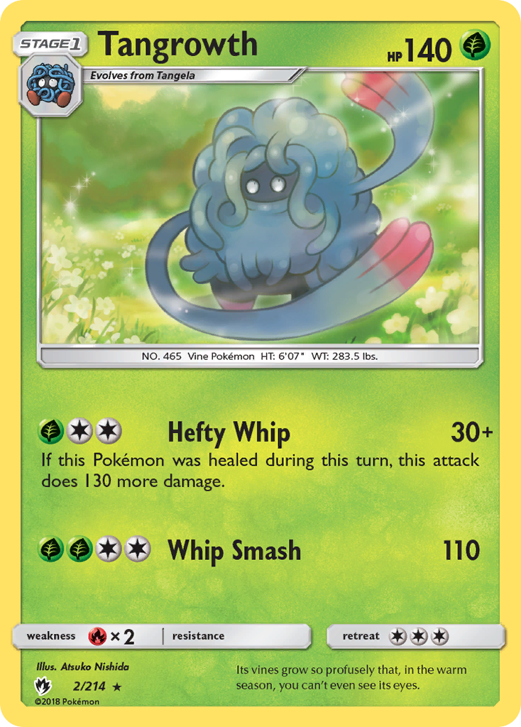 Tangrowth (2/214) [Sun & Moon: Lost Thunder] | L.A. Mood Comics and Games