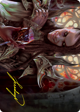 Voldaren Epicure 2 Art Card (Gold-Stamped Signature) [Innistrad: Crimson Vow Art Series] | L.A. Mood Comics and Games