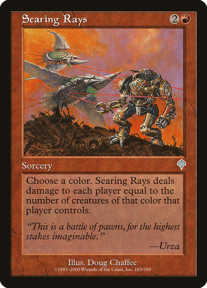 Searing Rays [Invasion] | L.A. Mood Comics and Games