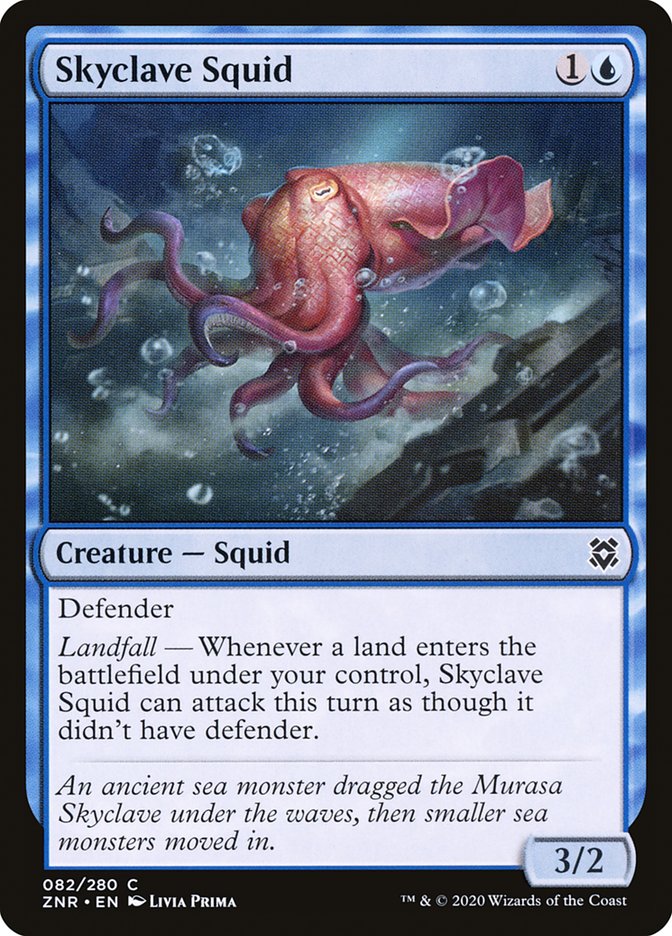 Skyclave Squid [Zendikar Rising] | L.A. Mood Comics and Games