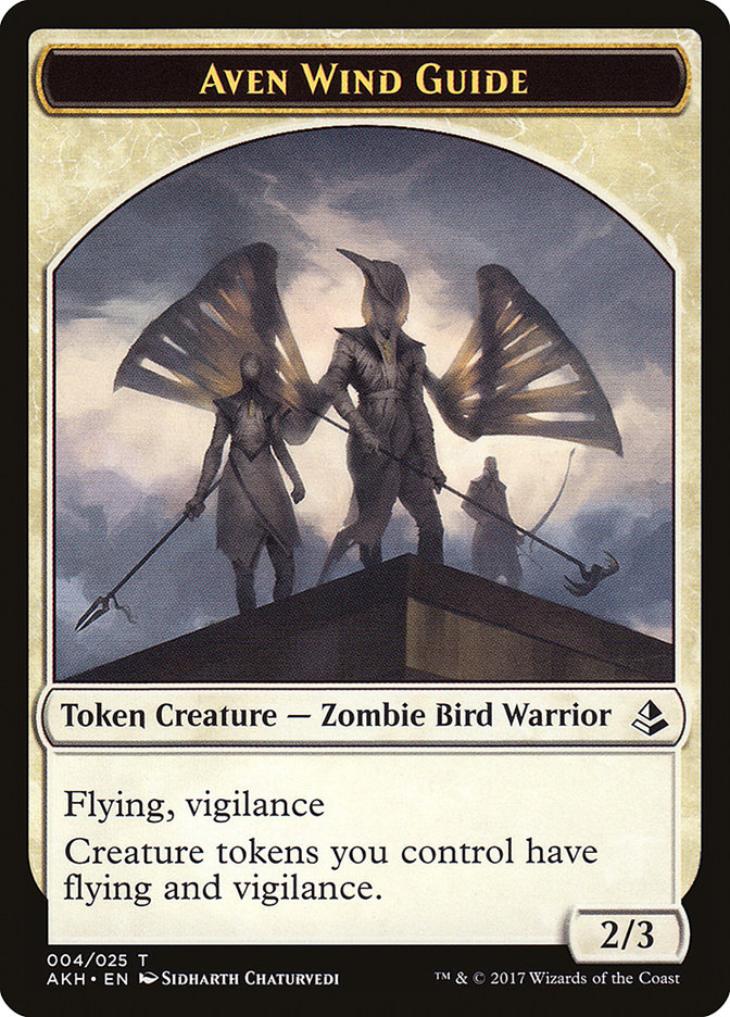 Aven Wind Guide Token [Amonkhet Tokens] | L.A. Mood Comics and Games