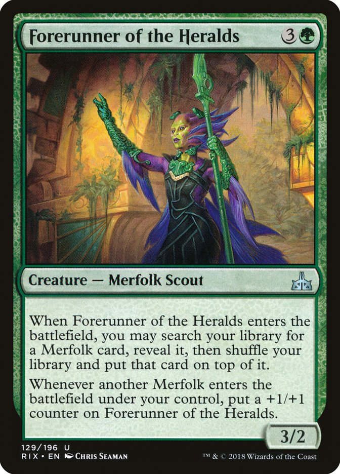 Forerunner of the Heralds [Rivals of Ixalan] | L.A. Mood Comics and Games