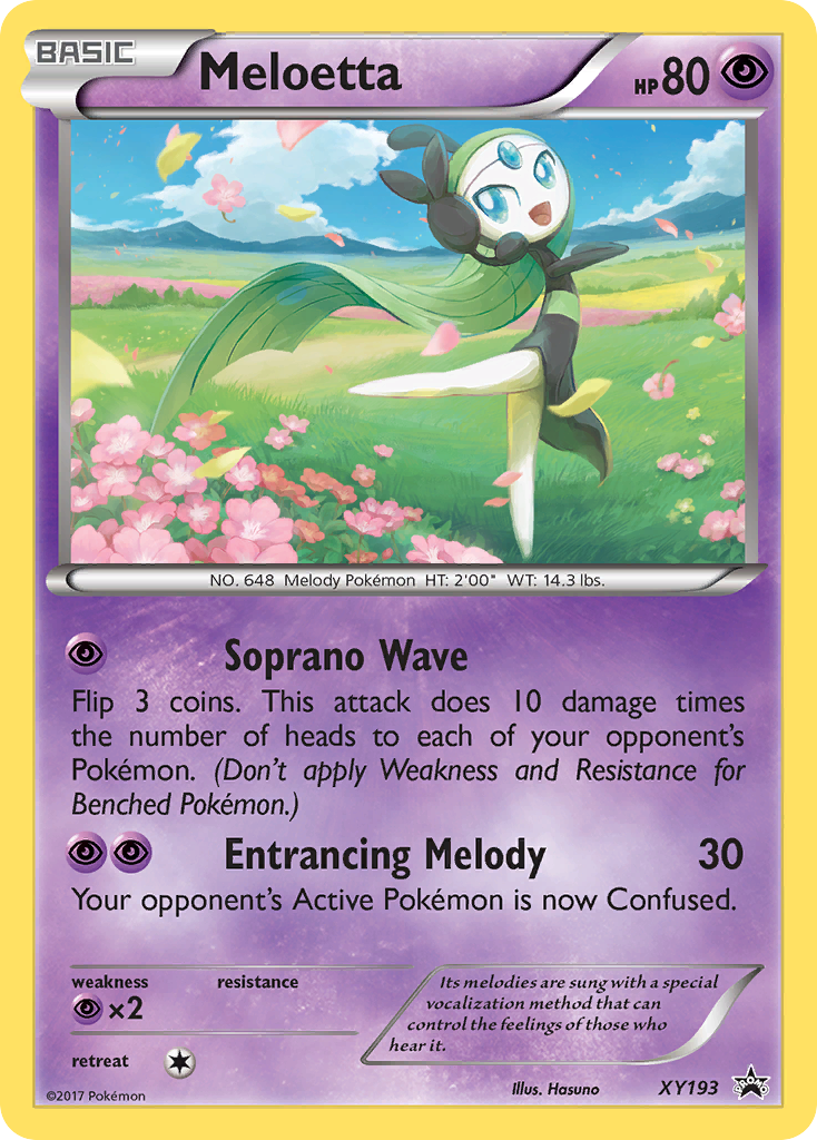 Meloetta (XY193) [XY: Black Star Promos] | L.A. Mood Comics and Games