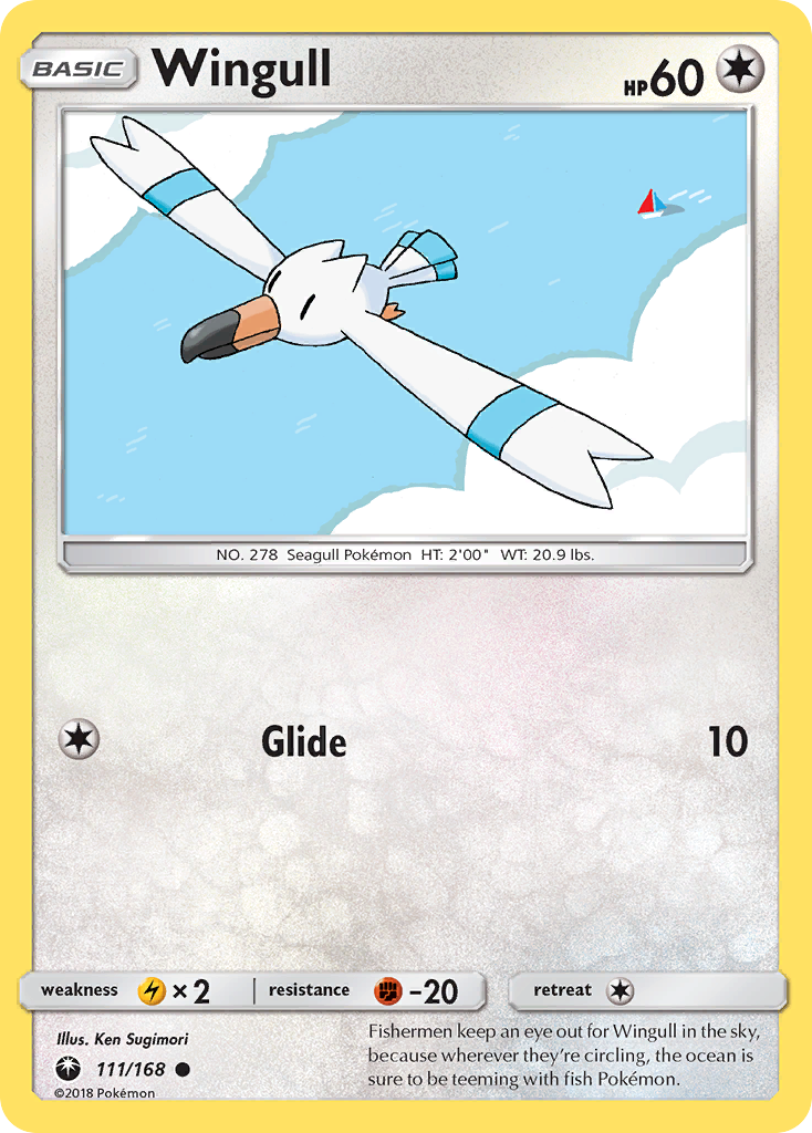 Wingull (111/168) [Sun & Moon: Celestial Storm] | L.A. Mood Comics and Games