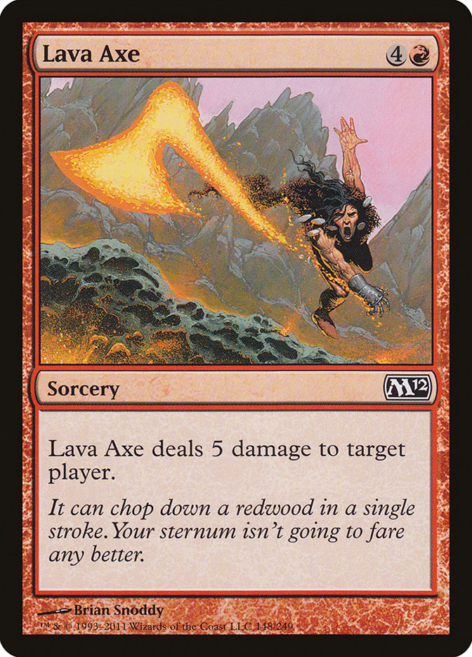 Lava Axe [Magic 2012] | L.A. Mood Comics and Games