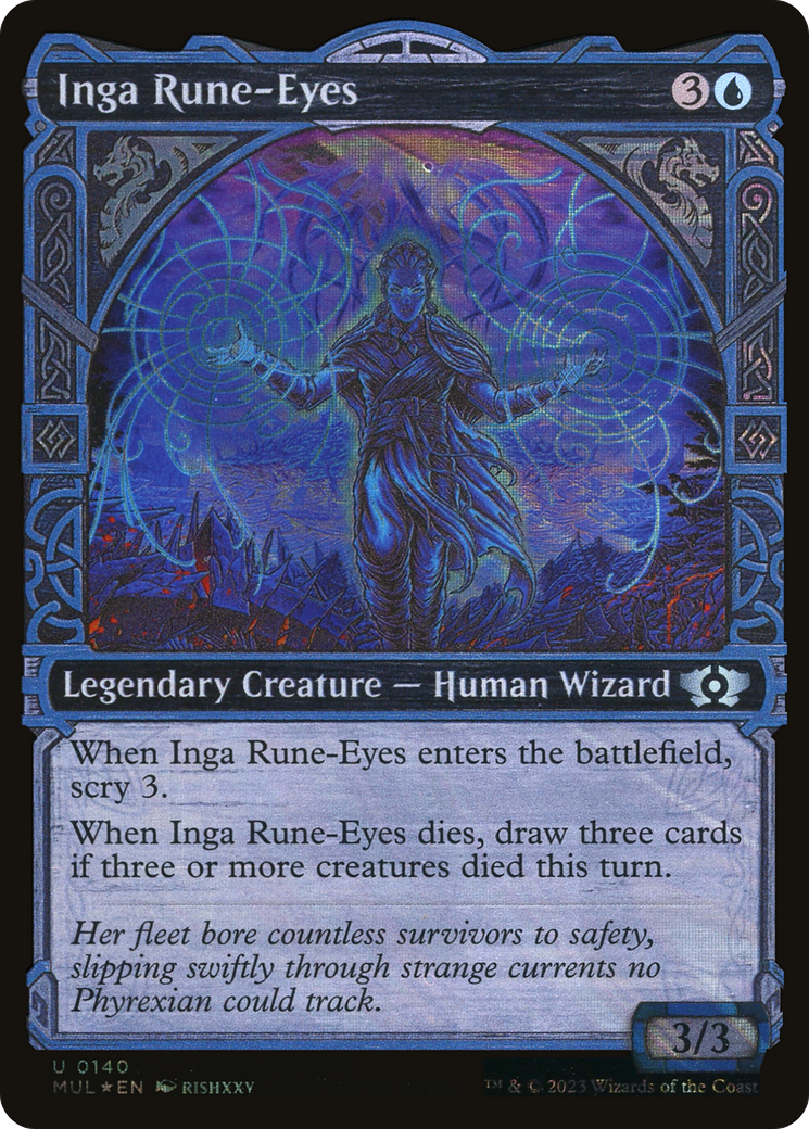 Inga Rune-Eyes (Halo Foil) [Multiverse Legends] | L.A. Mood Comics and Games