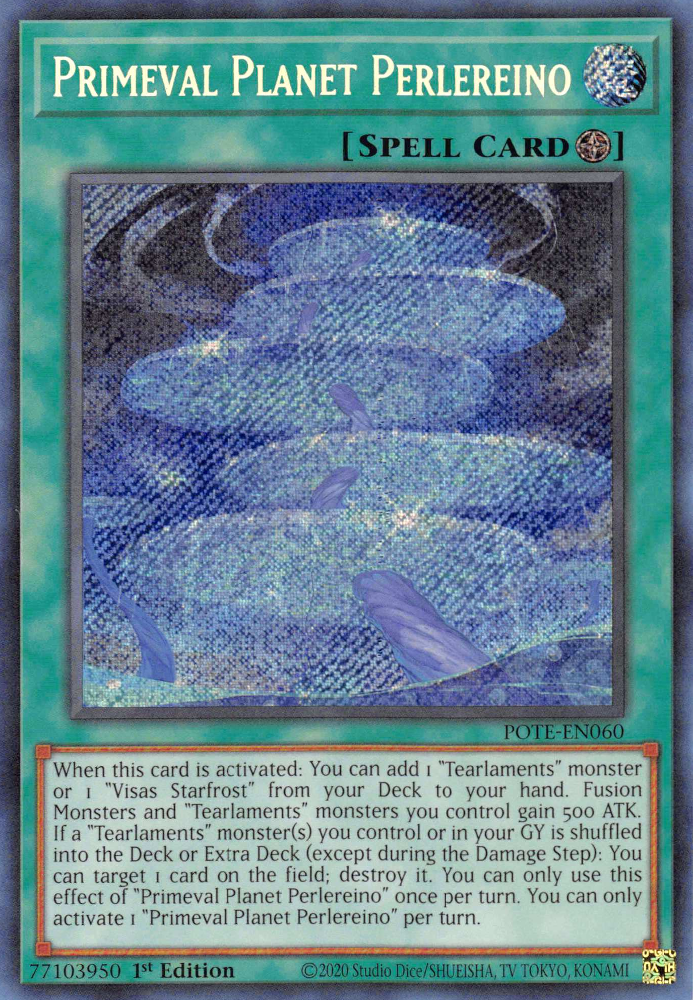 Primeval Planet Perlereino [POTE-EN060] Secret Rare | L.A. Mood Comics and Games