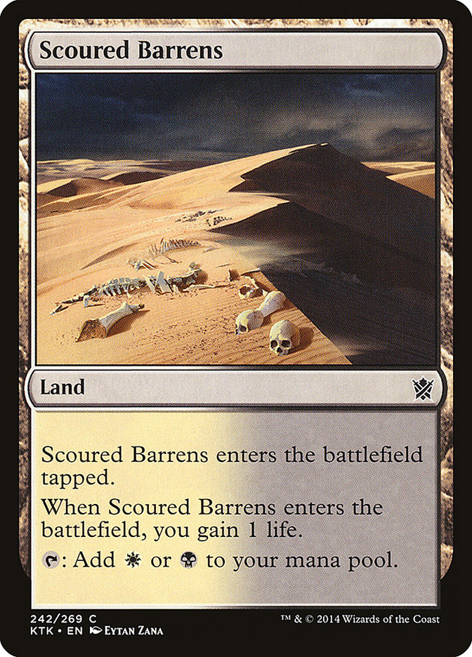 Scoured Barrens [Khans of Tarkir] | L.A. Mood Comics and Games