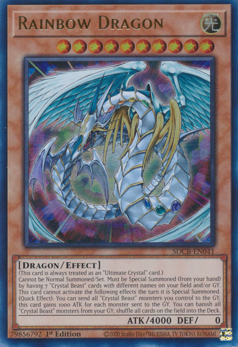 Rainbow Dragon [SDCB-EN041] Ultra Rare | L.A. Mood Comics and Games