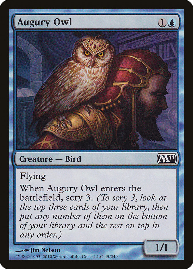 Augury Owl [Magic 2011] | L.A. Mood Comics and Games