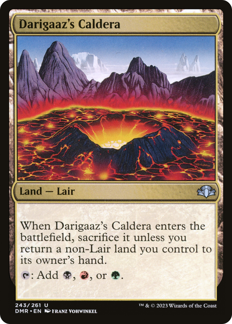 Darigaaz's Caldera [Dominaria Remastered] | L.A. Mood Comics and Games