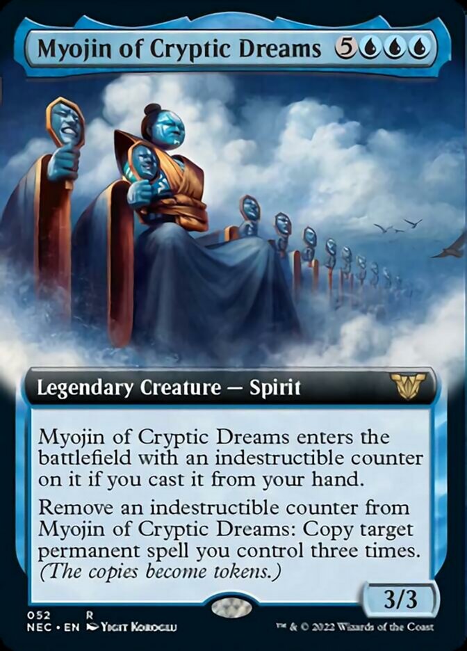 Myojin of Cryptic Dreams (Extended Art) [Kamigawa: Neon Dynasty Commander] | L.A. Mood Comics and Games