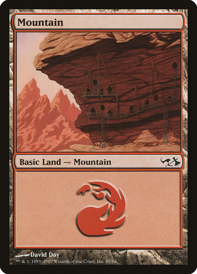 Mountain (59) [Duel Decks: Elves vs. Goblins] | L.A. Mood Comics and Games