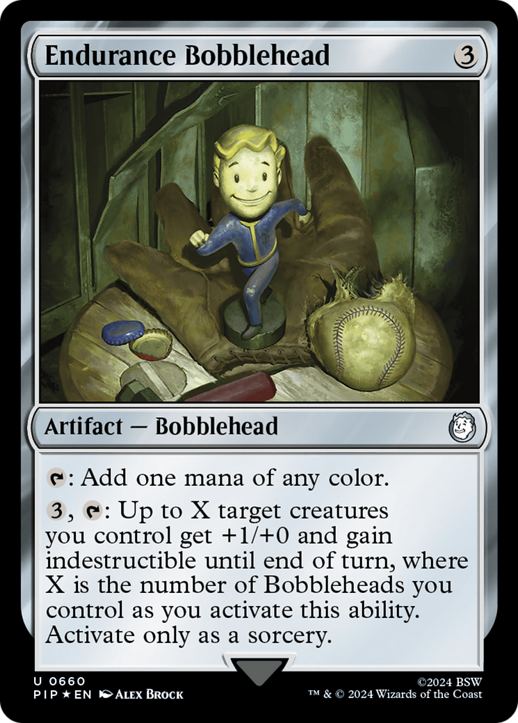 Endurance Bobblehead (Surge Foil) [Fallout] | L.A. Mood Comics and Games