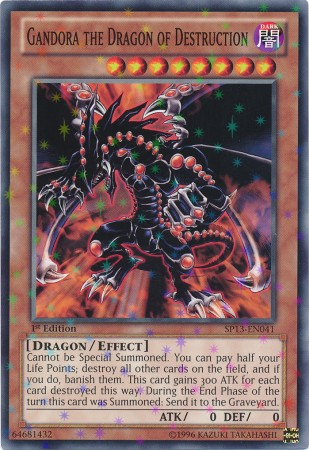Gandora the Dragon of Destruction [SP13-EN041] Starfoil Rare | L.A. Mood Comics and Games