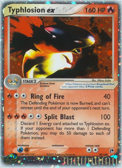 Typhlosion ex (99/100) [EX: Sandstorm] | L.A. Mood Comics and Games