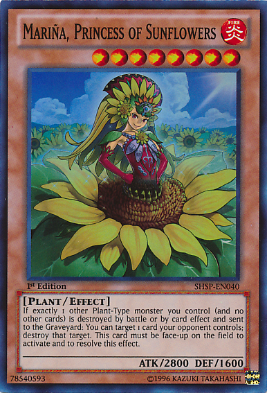 Marina, Princess of Sunflowers [SHSP-EN040] Super Rare | L.A. Mood Comics and Games