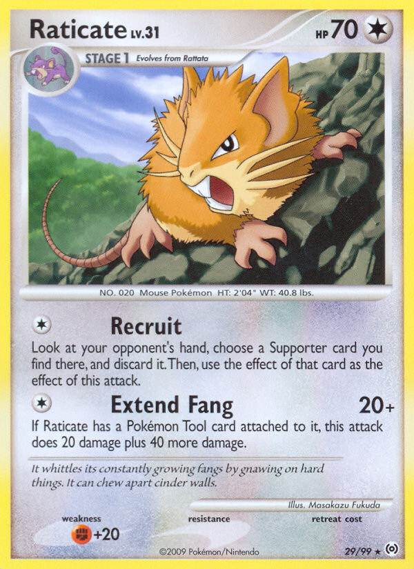 Raticate (29/99) [Platinum: Arceus] | L.A. Mood Comics and Games