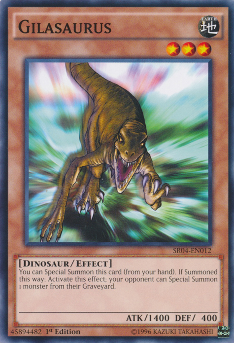 Gilasaurus [SR04-EN012] Common | L.A. Mood Comics and Games