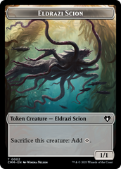 Eldrazi Scion // Spider Double-Sided Token [Commander Masters Tokens] | L.A. Mood Comics and Games