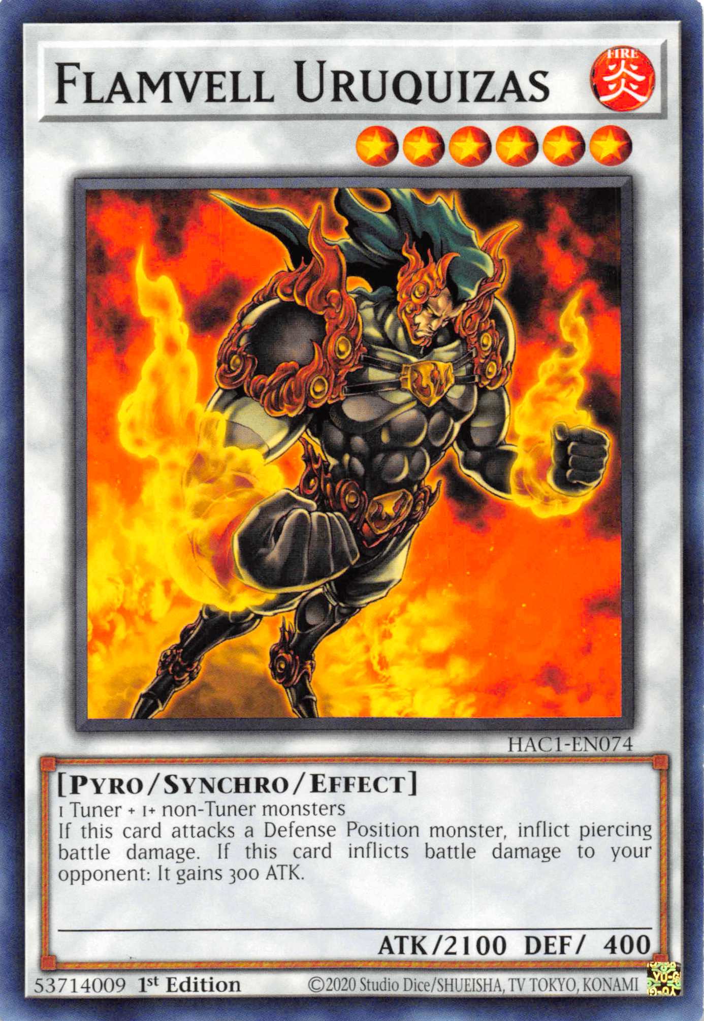 Flamvell Uruquizas [HAC1-EN074] Common | L.A. Mood Comics and Games