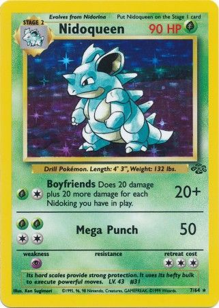 Nidoqueen (7/64) [Jungle Unlimited] | L.A. Mood Comics and Games