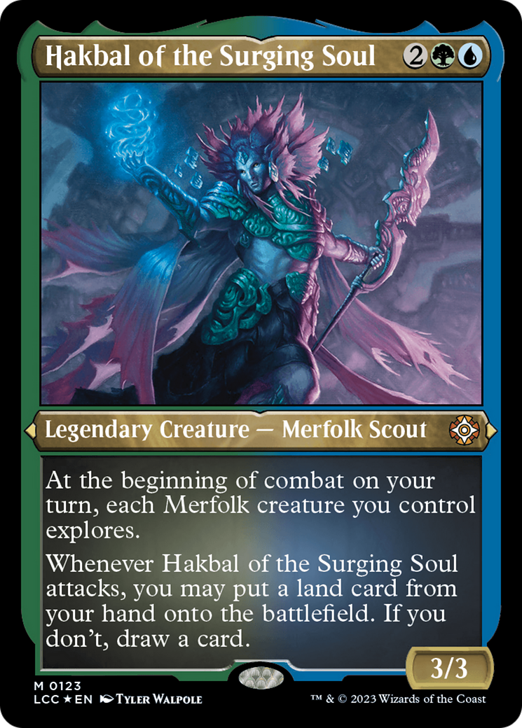 Hakbal of the Surging Soul (Display Commander) [The Lost Caverns of Ixalan Commander] | L.A. Mood Comics and Games