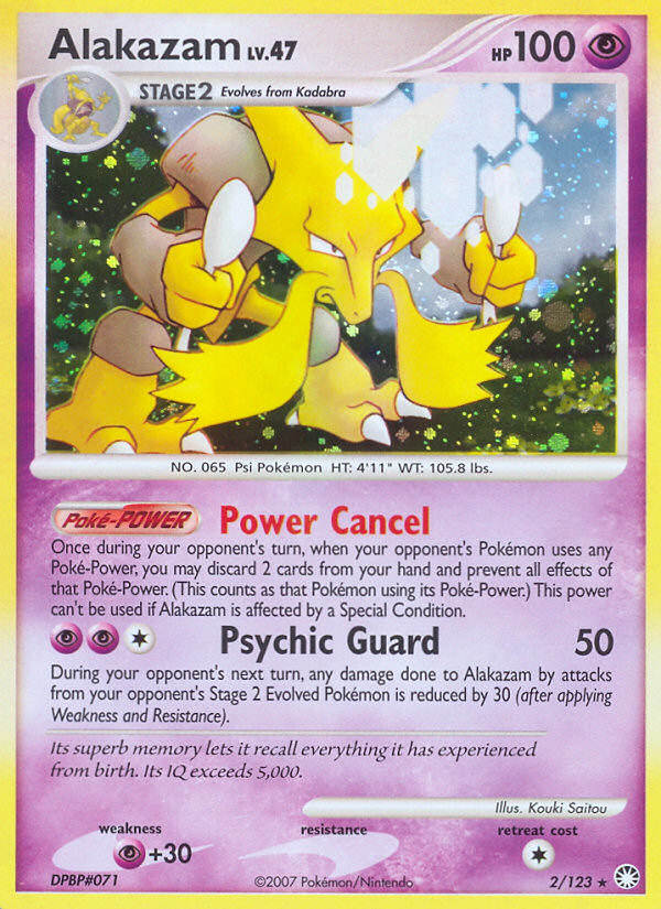 Alakazam (2/123) [Diamond & Pearl: Mysterious Treasures] | L.A. Mood Comics and Games