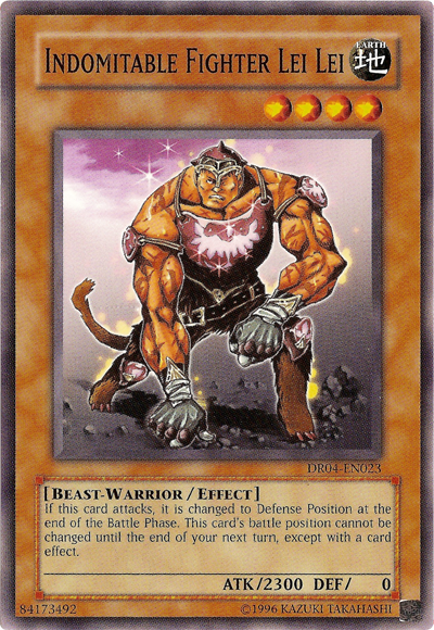 Indomitable Fighter Lei Lei [DR04-EN023] Common | L.A. Mood Comics and Games