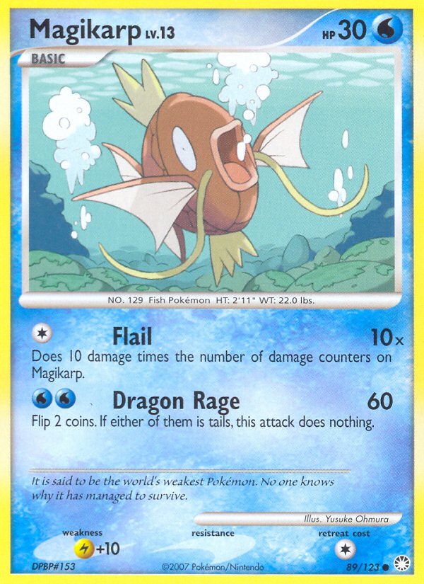 Magikarp (89/123) [Diamond & Pearl: Mysterious Treasures] | L.A. Mood Comics and Games