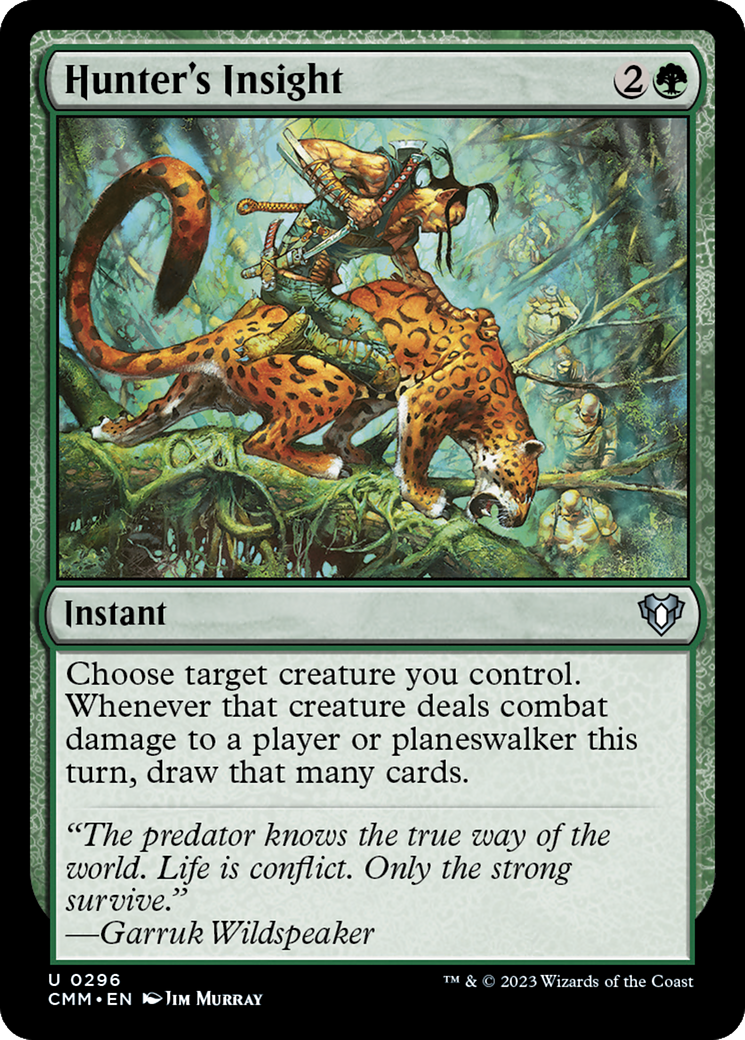 Hunter's Insight [Commander Masters] | L.A. Mood Comics and Games