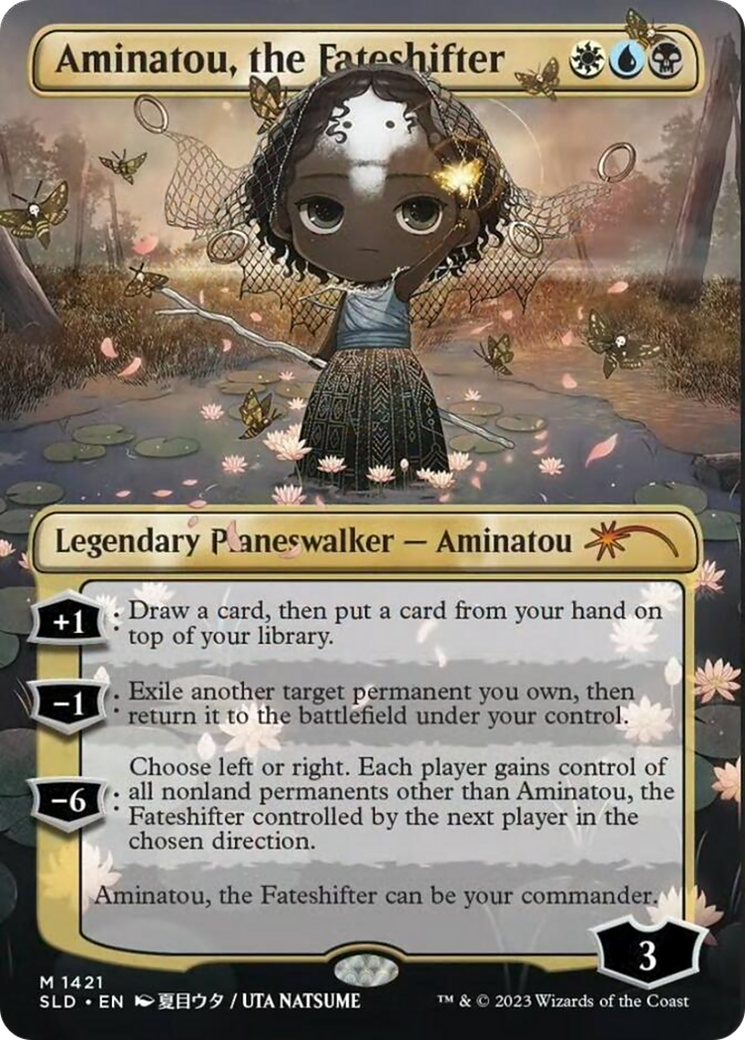 Aminatou, the Fateshifter (Rainbow Foil) [Secret Lair Drop Series] | L.A. Mood Comics and Games