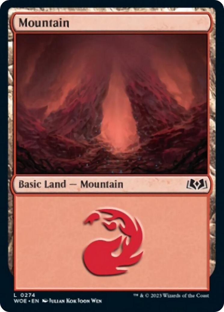 Mountain (0274) [Wilds of Eldraine] | L.A. Mood Comics and Games
