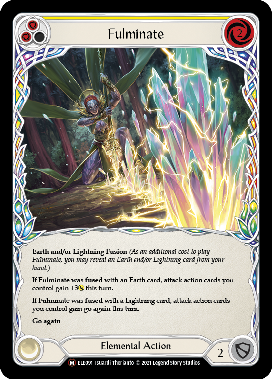 Fulminate [U-ELE091] (Tales of Aria Unlimited)  Unlimited Normal | L.A. Mood Comics and Games