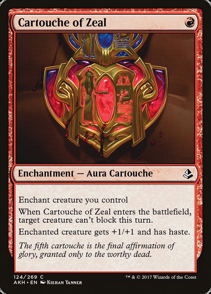 Cartouche of Zeal [Amonkhet] | L.A. Mood Comics and Games