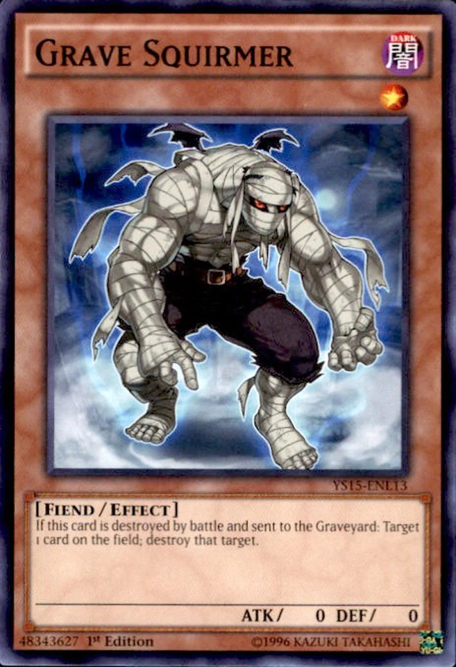 Grave Squirmer [YS15-ENL13] Common | L.A. Mood Comics and Games