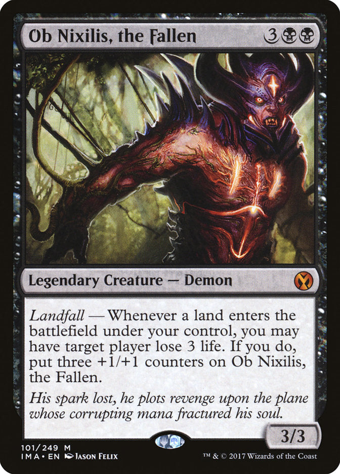 Ob Nixilis, the Fallen [Iconic Masters] | L.A. Mood Comics and Games