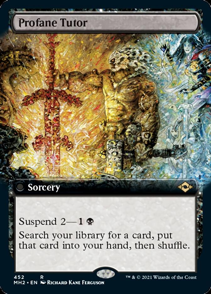 Profane Tutor (Extended Art) [Modern Horizons 2] | L.A. Mood Comics and Games