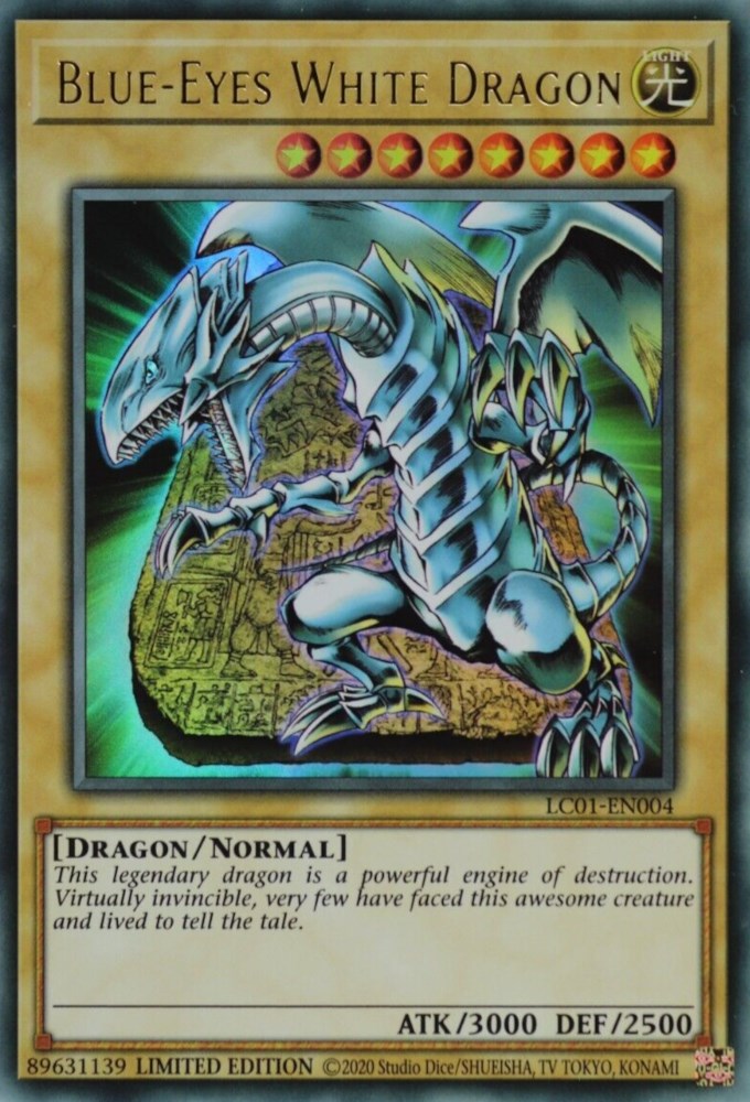 Blue-Eyes White Dragon (25th Anniversary) [LC01-EN004] Ultra Rare | L.A. Mood Comics and Games