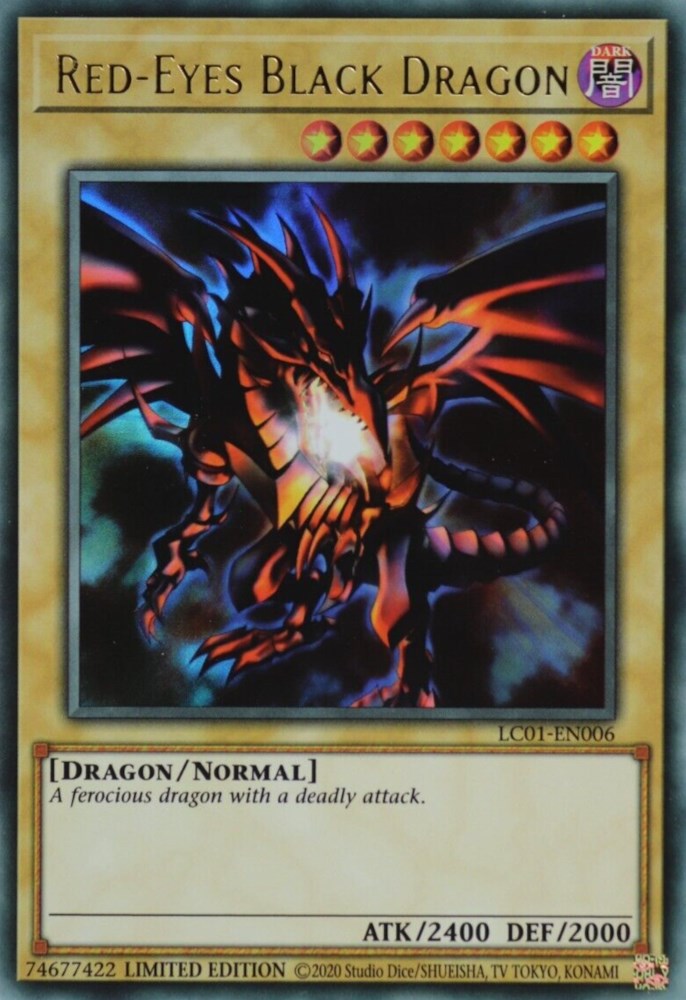 Red-Eyes Black Dragon (25th Anniversary) [LC01-EN006] Ultra Rare | L.A. Mood Comics and Games