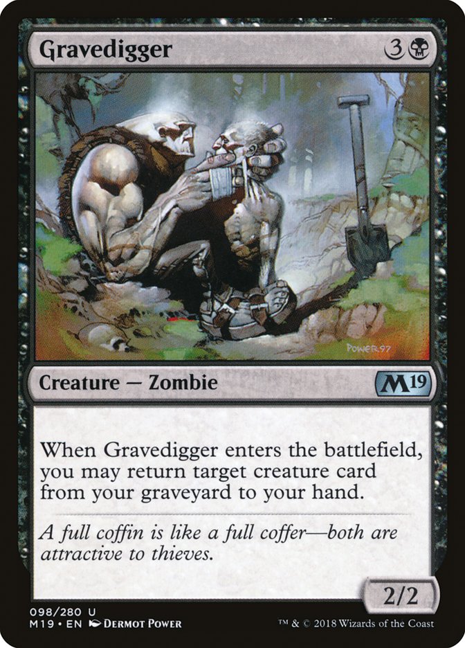 Gravedigger [Core Set 2019] | L.A. Mood Comics and Games