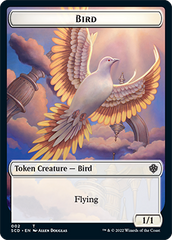 Bird // Thopter Double-Sided Token [Starter Commander Decks] | L.A. Mood Comics and Games
