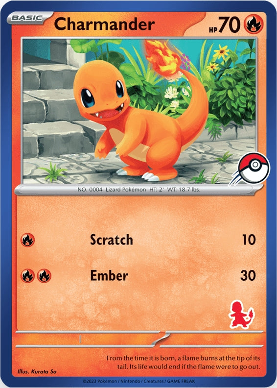 Charmander (Blue Border) [My First Battle] | L.A. Mood Comics and Games