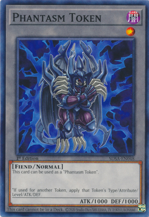 Phantasm Token [SDSA-EN048] Common | L.A. Mood Comics and Games