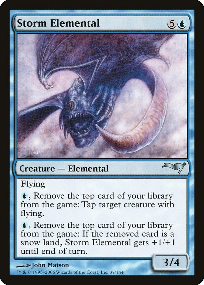 Storm Elemental [Coldsnap Theme Decks] | L.A. Mood Comics and Games