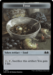Mouse // Food (0013) Double-Sided Token [Wilds of Eldraine Tokens] | L.A. Mood Comics and Games