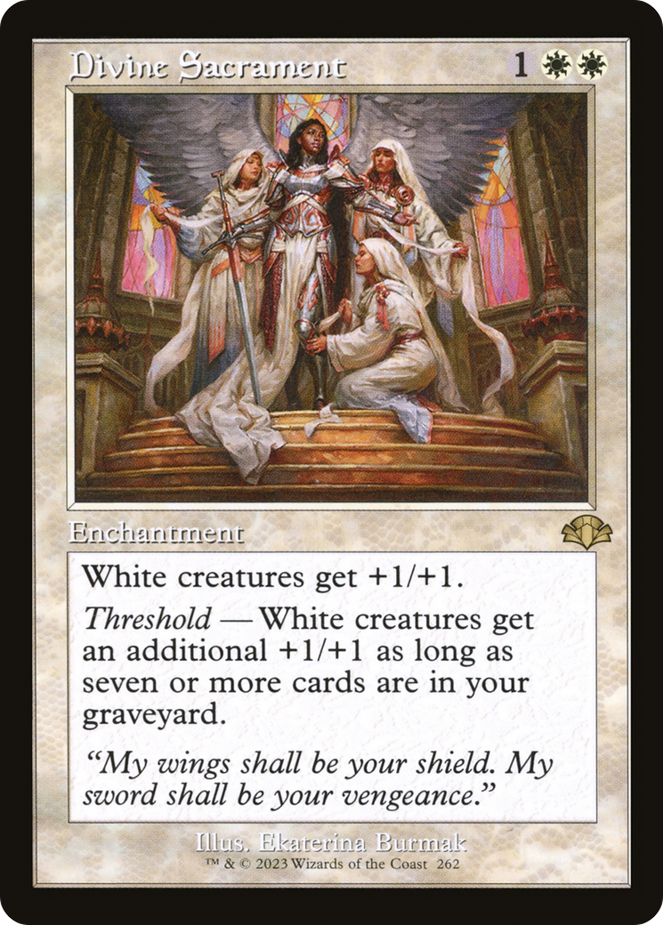 Divine Sacrament (Retro) [Dominaria Remastered] | L.A. Mood Comics and Games