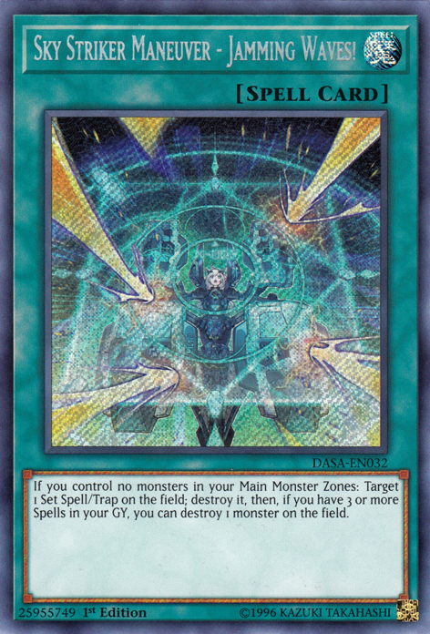 Sky Striker Maneuver - Jamming Waves! [DASA-EN032] Secret Rare | L.A. Mood Comics and Games