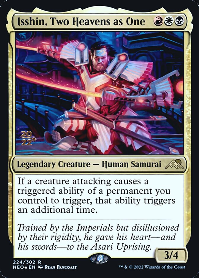 Isshin, Two Heavens as One [Kamigawa: Neon Dynasty Prerelease Promos] | L.A. Mood Comics and Games