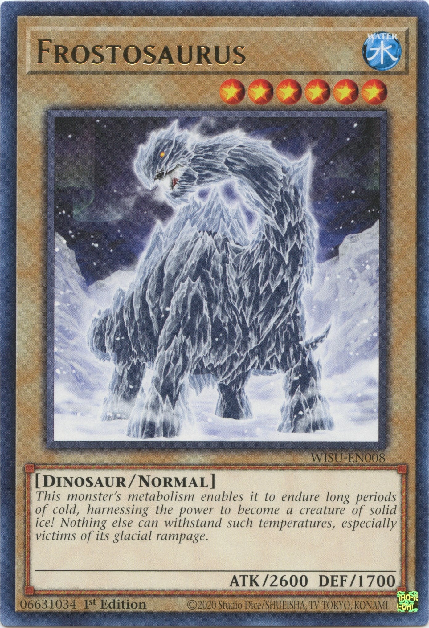 Frostosaurus [WISU-EN008] Rare | L.A. Mood Comics and Games